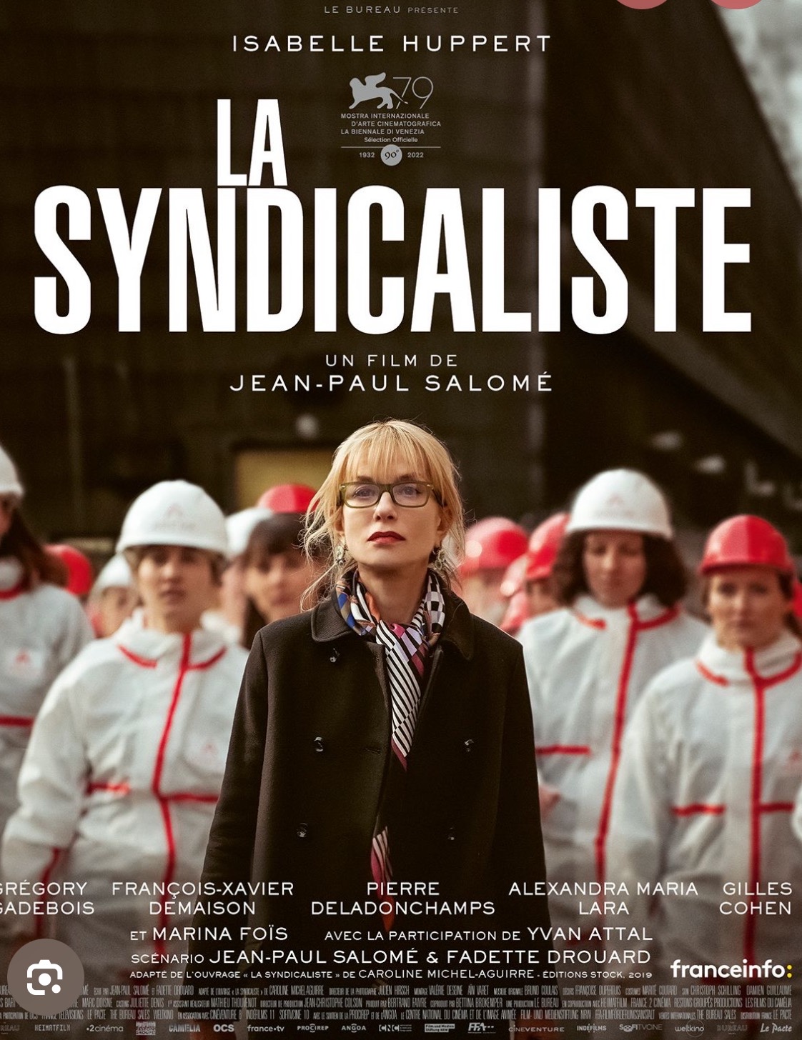 LA SYNDICALISTE, Jean-Paul Salomé 2022, Isabelle Huppert, Yvon Attal (thriller social)@@@.jpg
